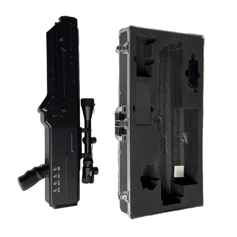  万泉镇手持便携式枪型低空防御反制四通道A型