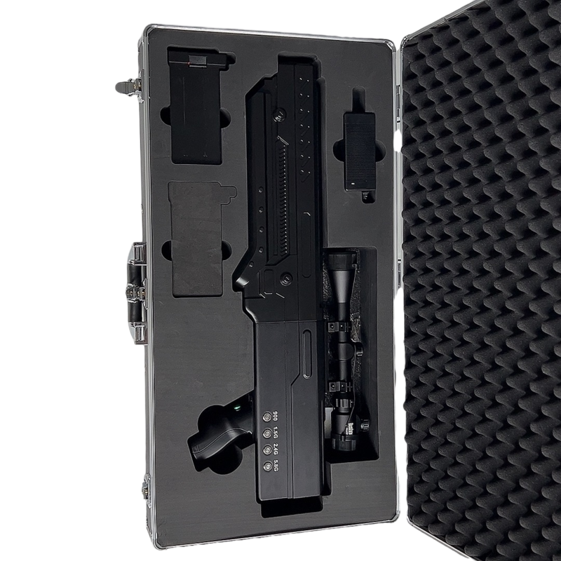  万泉镇手持便携式枪型低空防御反制四通道B型