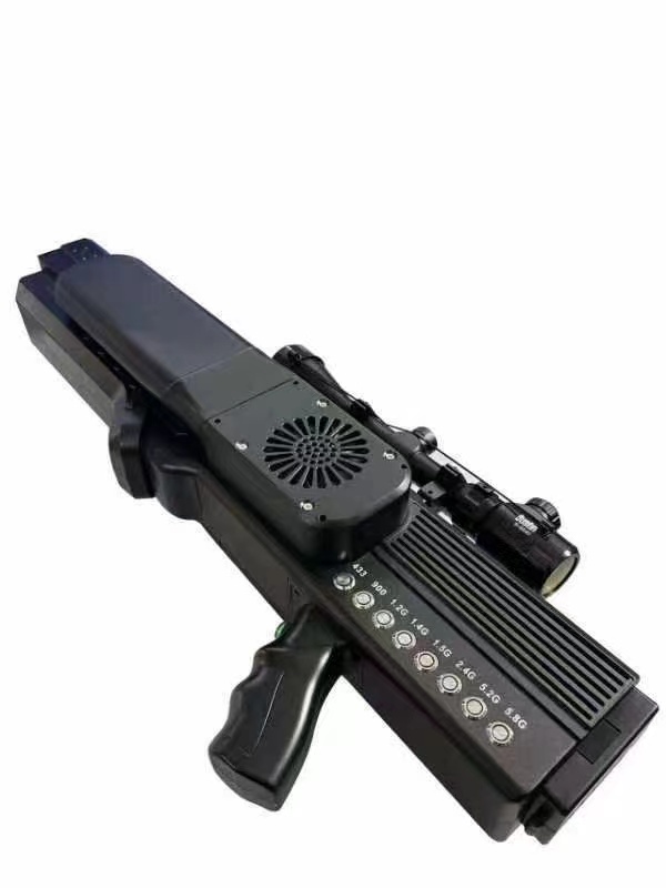  万泉镇手持便携式枪型低空防御反制八通道