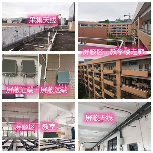  万泉镇某中学考场屏蔽案例（数字信令级）